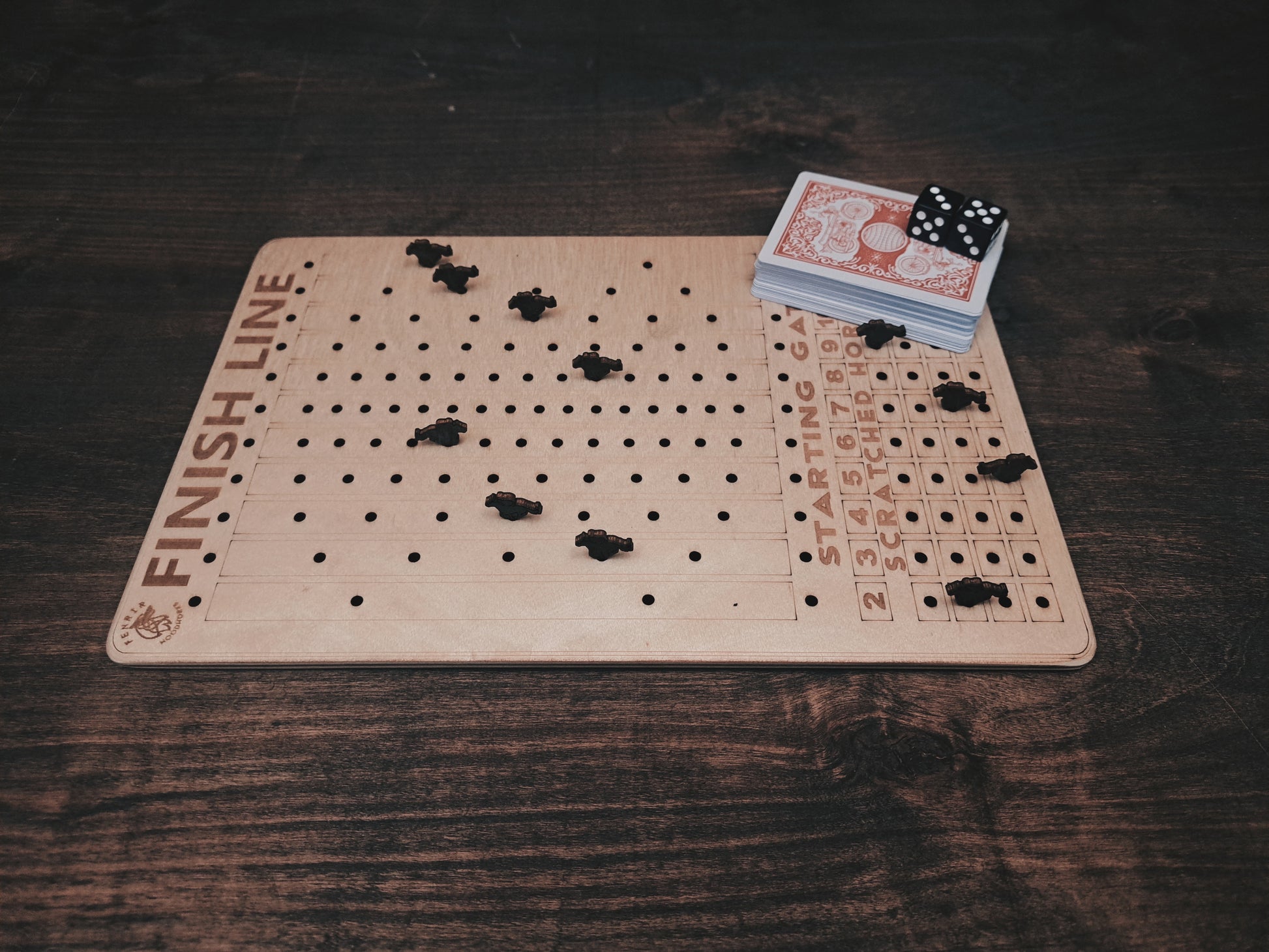 Fenrir Woodworks Horse Racing Game