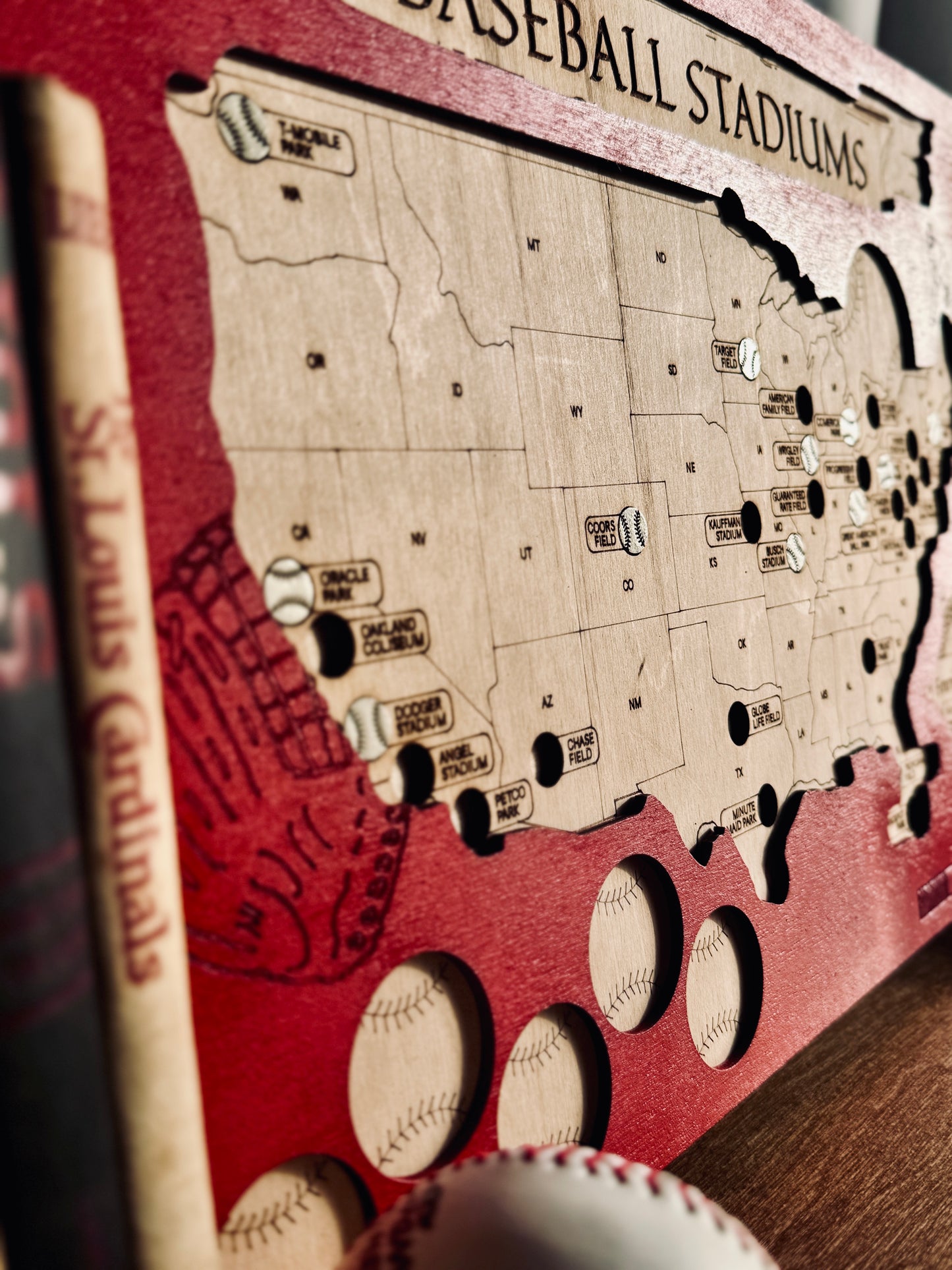 Stadiums tracking map